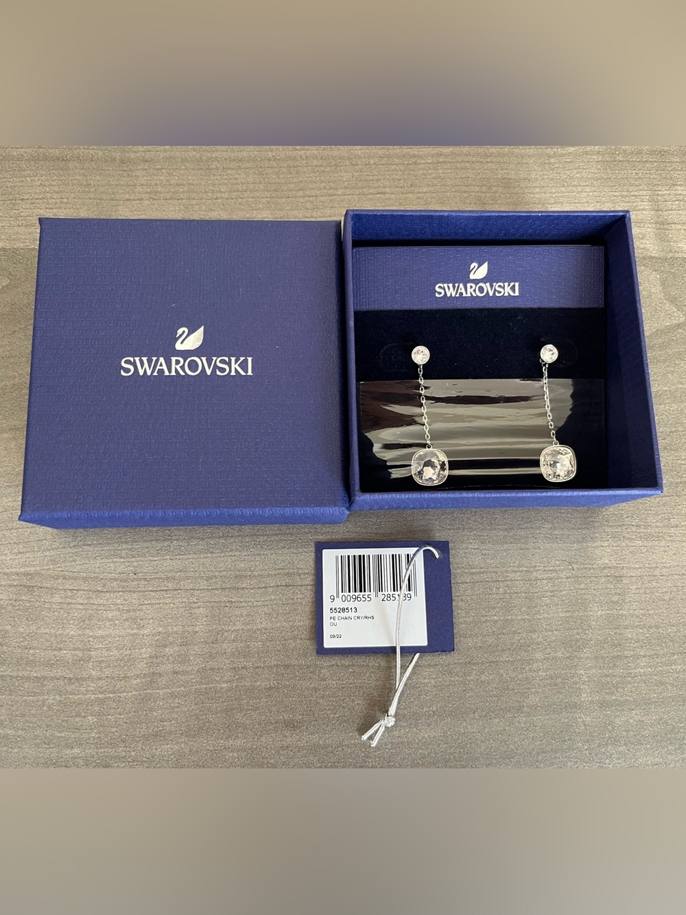 SWAROVSKI LATITUDE DROP EARRINGS
